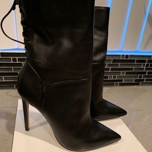 Aldo booties ( faux leather)